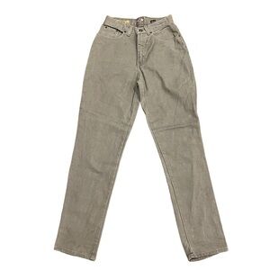 Express Brown Tapered Leg Denim Jeans Size 7/8 Women’s